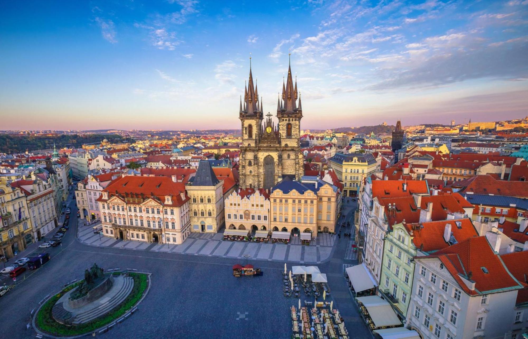 Apartment With Balcony And Parking Near The Prague Museum Екстериор снимка